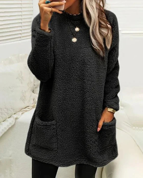 Womens Winter Jumper Sweater Warm Knit Regular Fit