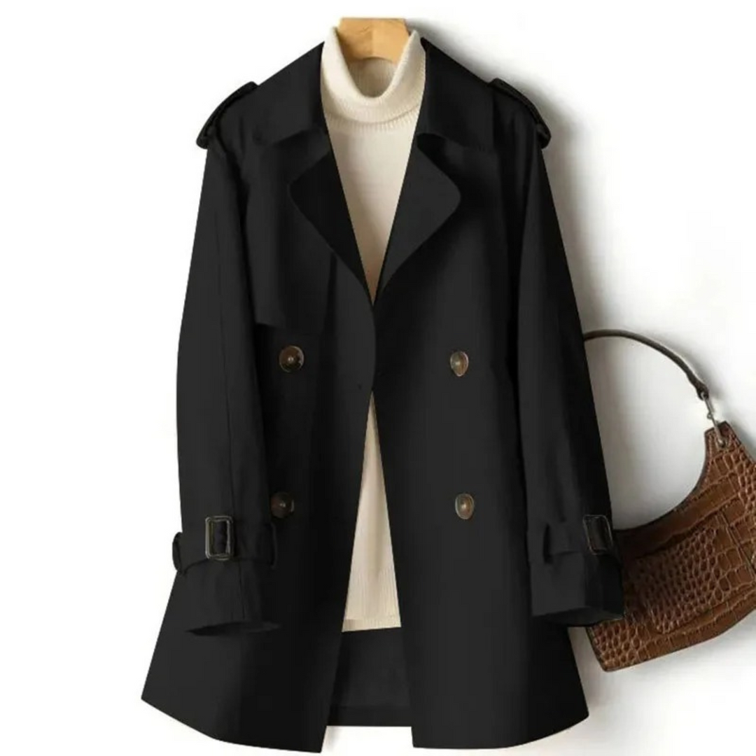 Mens Casual Trench Coat Regular Fit - BritishMode