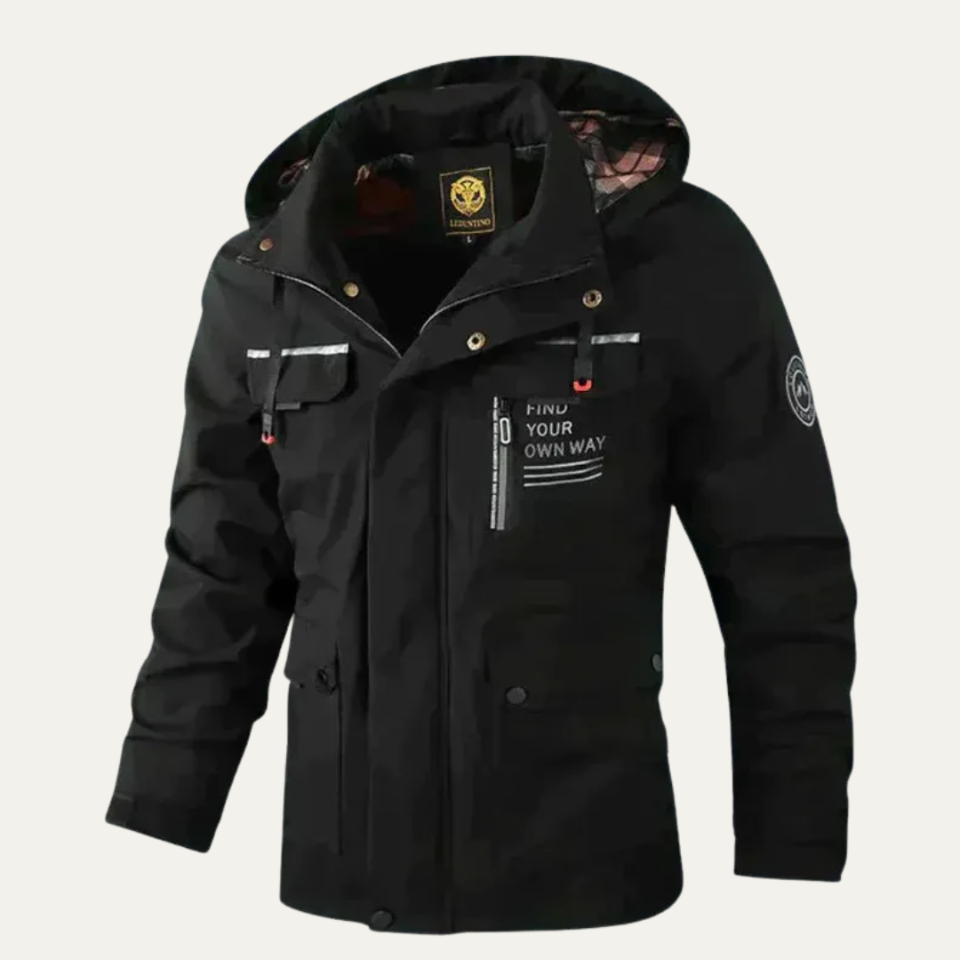 Mens Utility Parka Jacket Tactical Outdoor Style