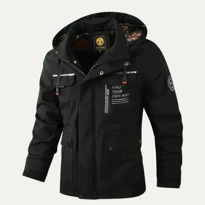Mens Utility Parka Jacket Tactical Outdoor Style