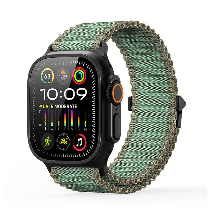 Unisex Woven Strap for Apple Watch Durable Comfortable Fit