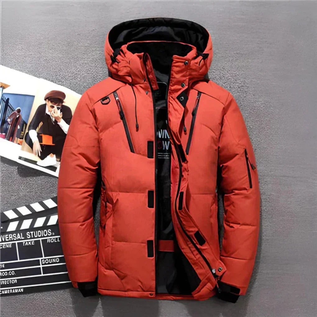 Unisex Down Jacket Insulated Warm Fit - BritishMode