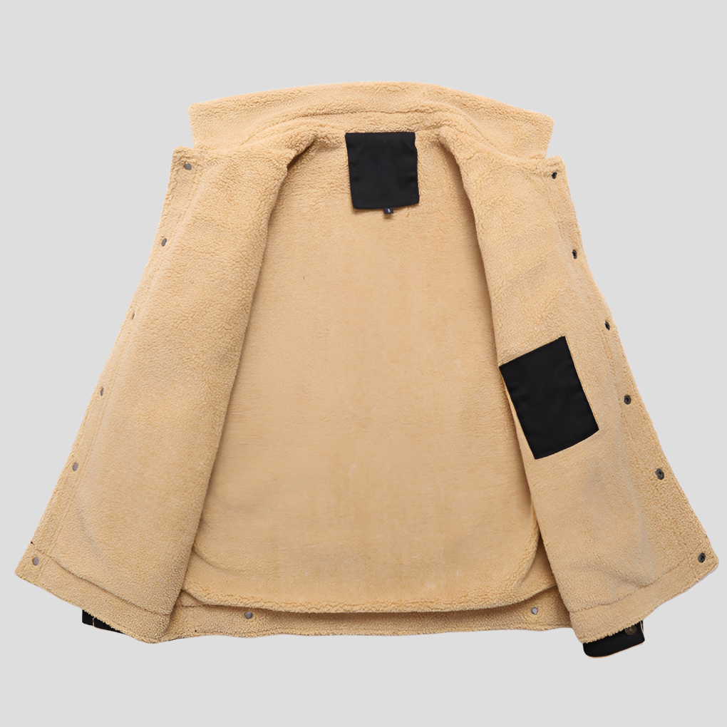Mens Outdoor Jacket Insulated Warm Fit