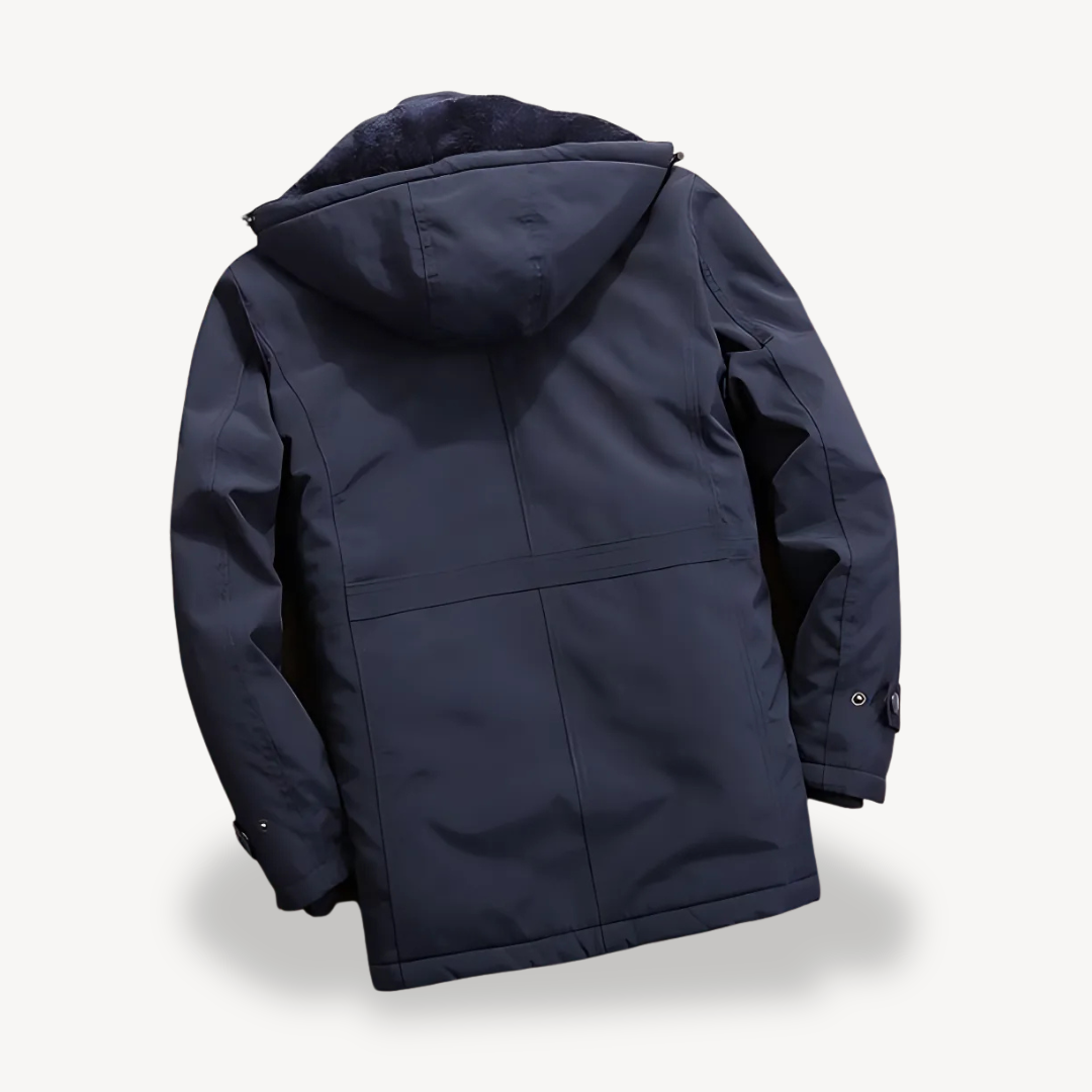 Unisex Winter Parka Jacket with Fleece Lining