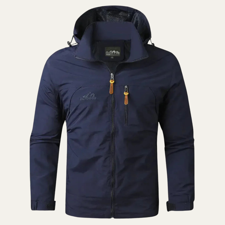 Mens Field Jacket Waterproof Windbreaker Lightweight Fit