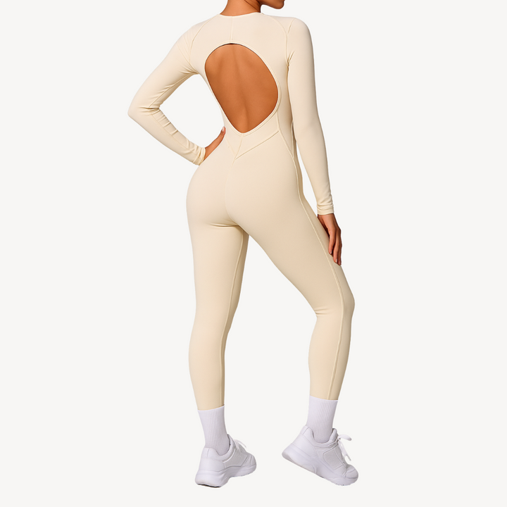 Womens Activewear Bodysuit Stretch Fit