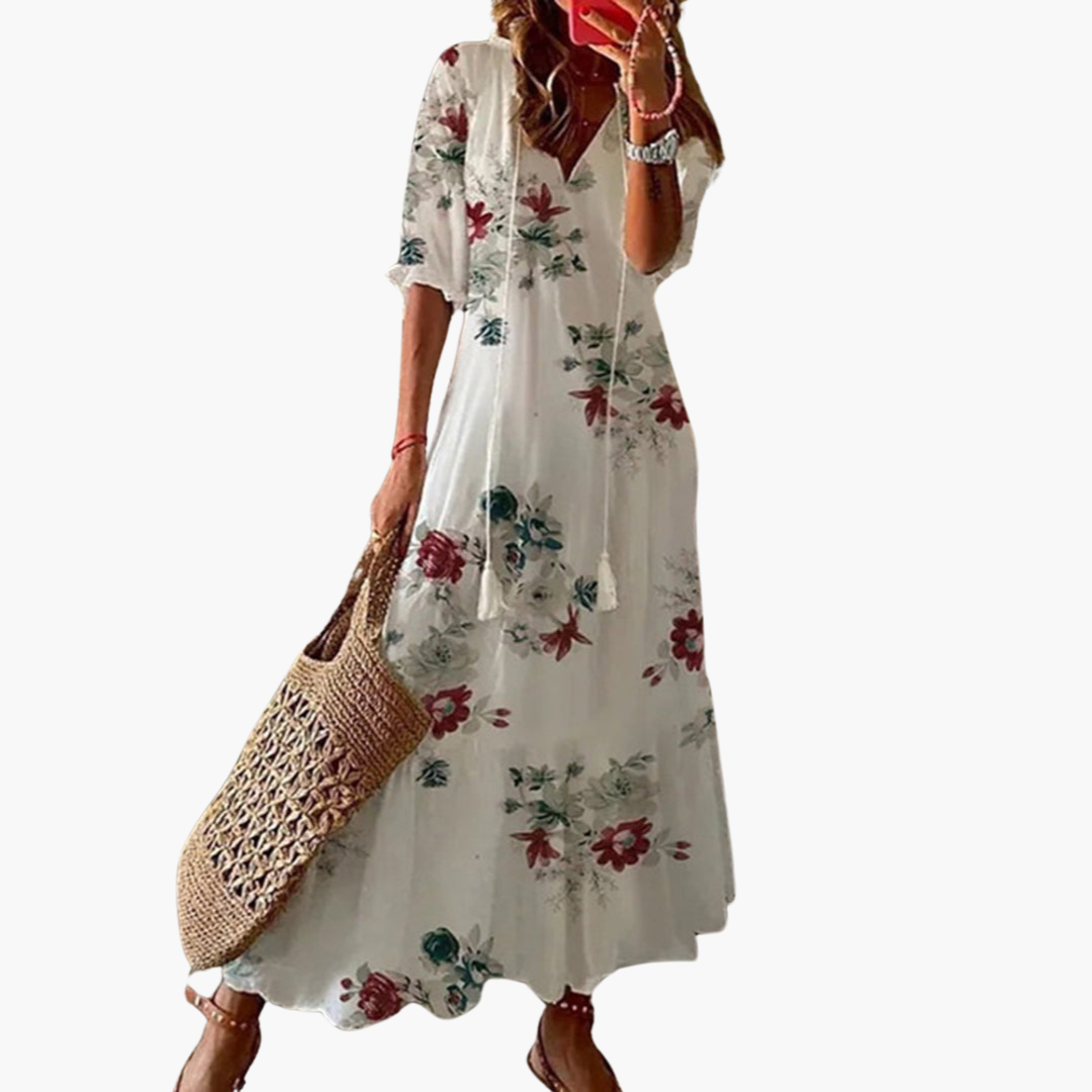 Womens Maxi Dress Lightweight Relaxed Fit