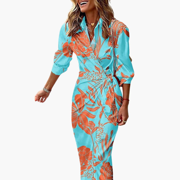Womens Wrap Dress Lightweight Everyday Summer Style
