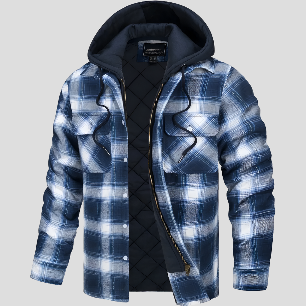 Mens Jacket Lightweight Water-Resistant Relaxed Fit