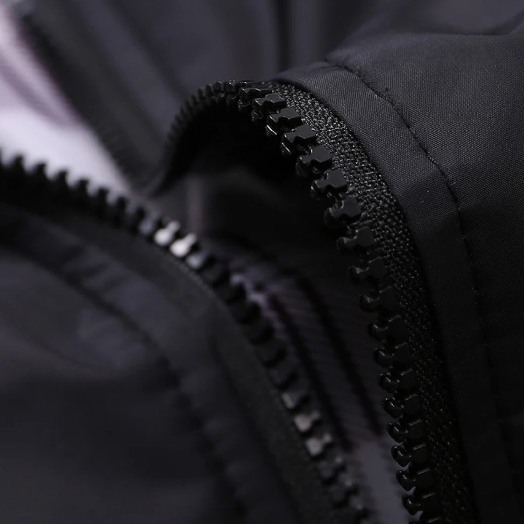 Mens Lightweight Bomber Jacket with Stand Collar