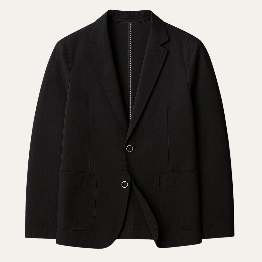 Mens Linen Blazer Relaxed Fit Tailored Style