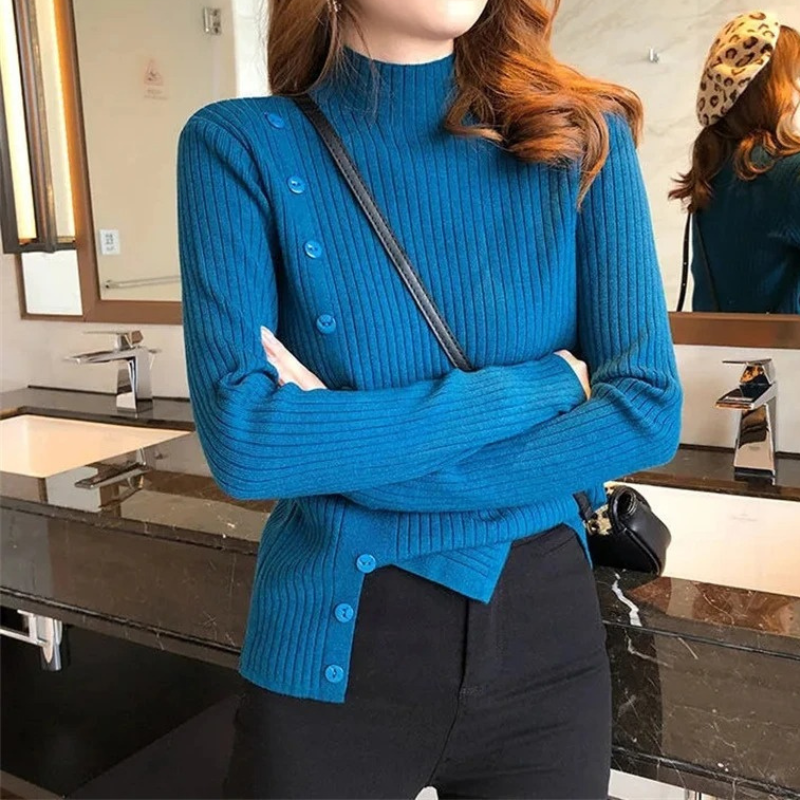 Unisex Wool Sweater Warm Crew Neck - BritishMode