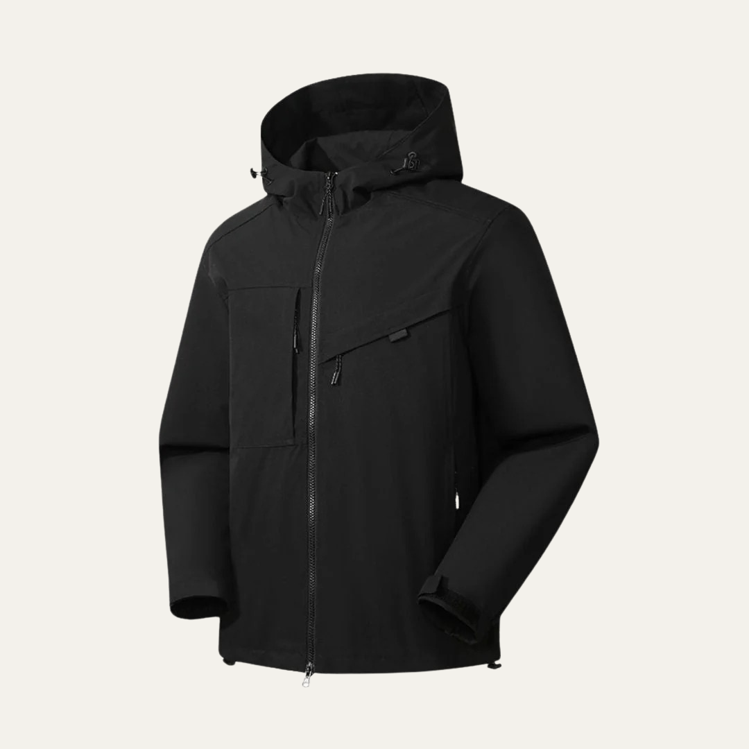 Mens Waterproof Shell Jacket Technical Fit