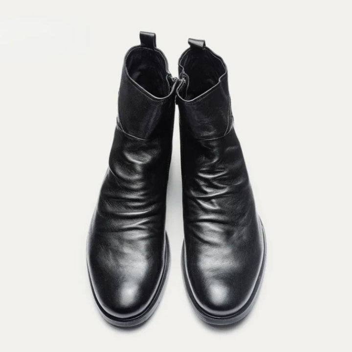 Mens Chelsea Boots Handmade Leather Street Style