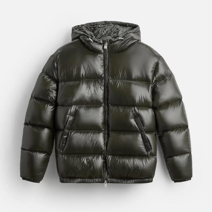Mens Puffer Jacket Lightweight Padded Modern Fit