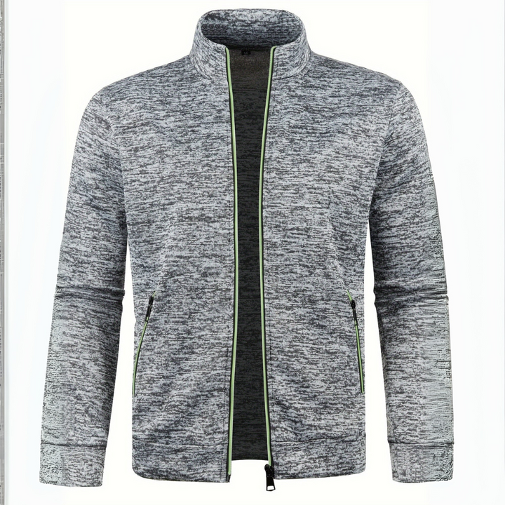 Mens Track Jacket Full Zip Piped Design
