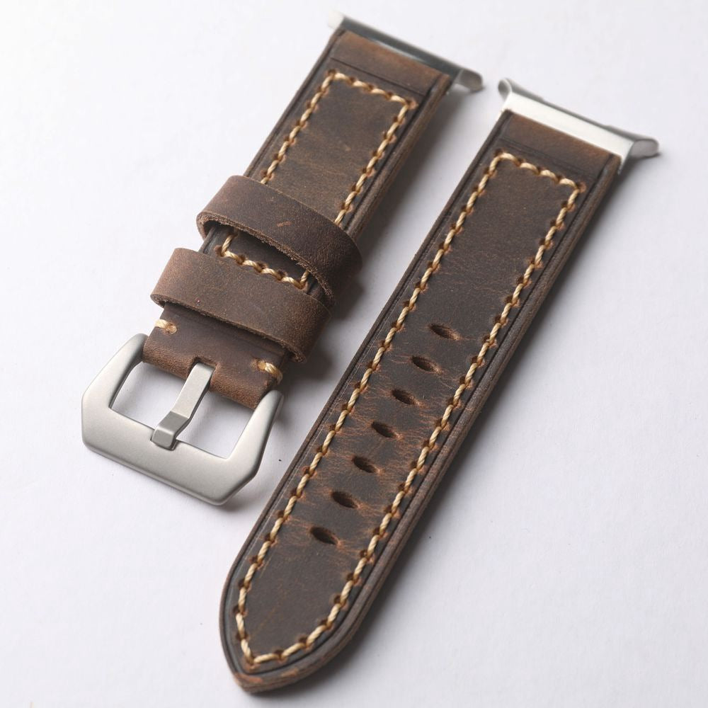 Unisex Leather Strap for Smartwatch Classic Style