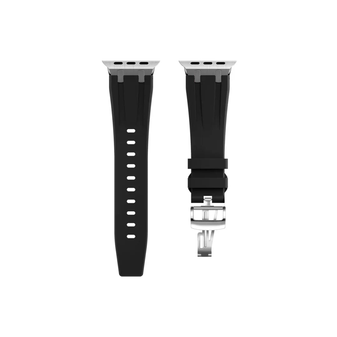 Unisex Apple Watch Band with Butterfly Clasp Stylish Design
