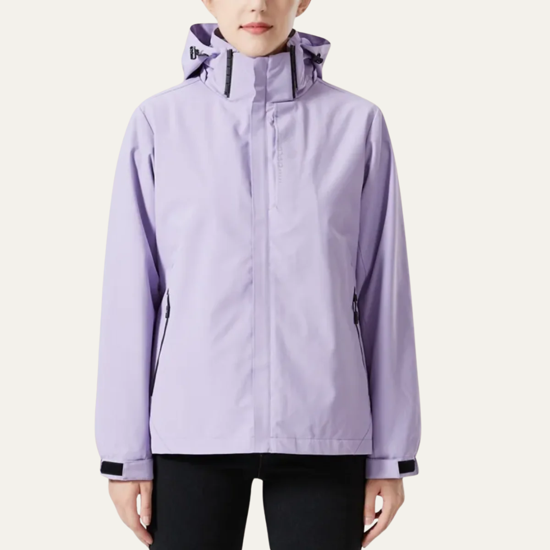 Unisex Shell Jacket Lightweight Waterproof Fit
