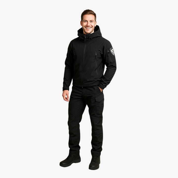 Mens Tactical Softshell Jacket and Pants Set