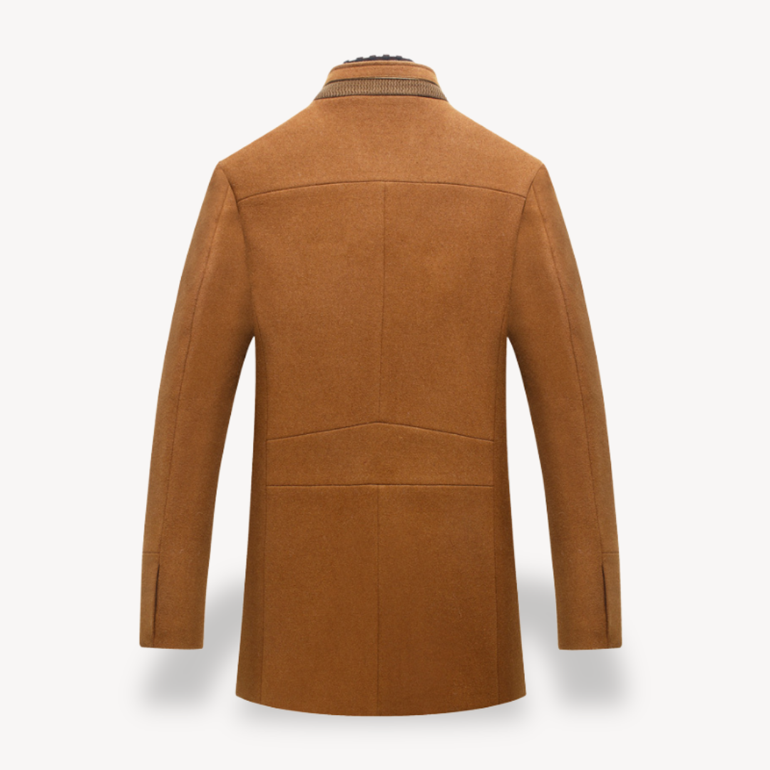 Mens Jacket Wool Cashmere Blend Regular Fit