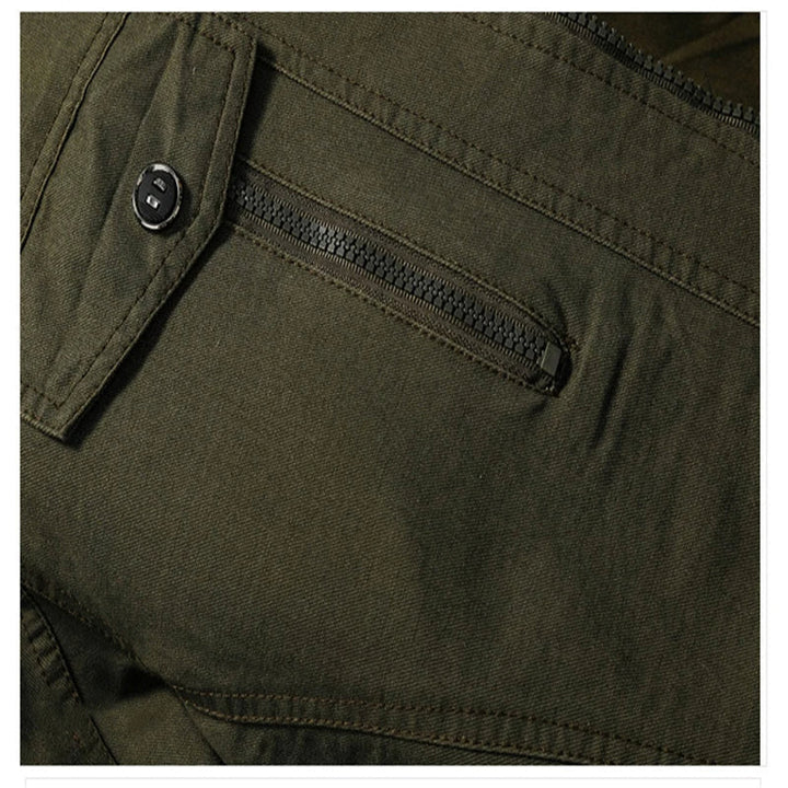 Mens Military Jacket Rugged Style Regular Fit