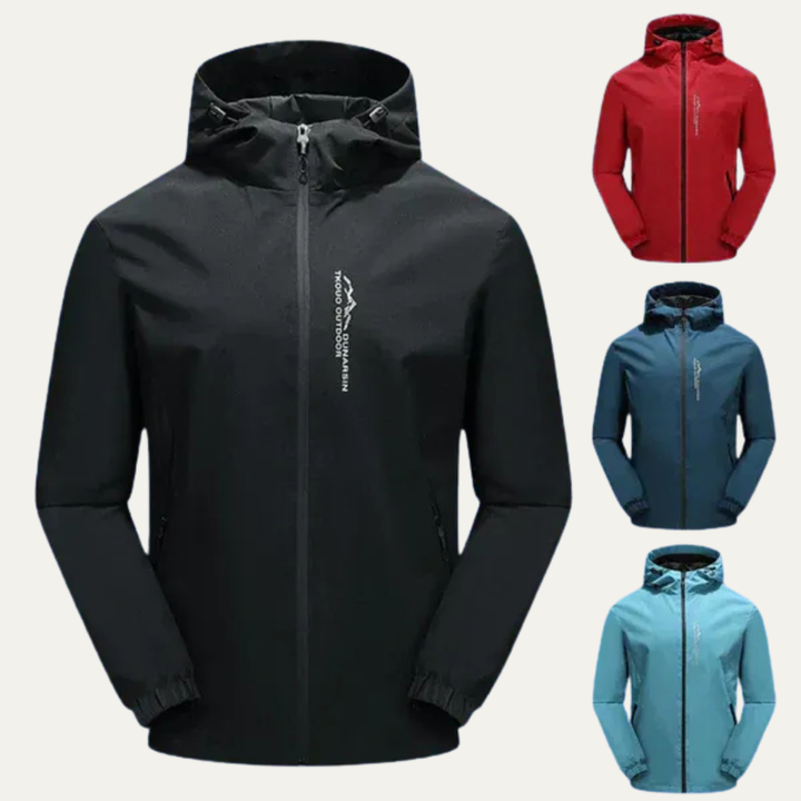 Mens Athletic Windbreaker Lightweight Hooded