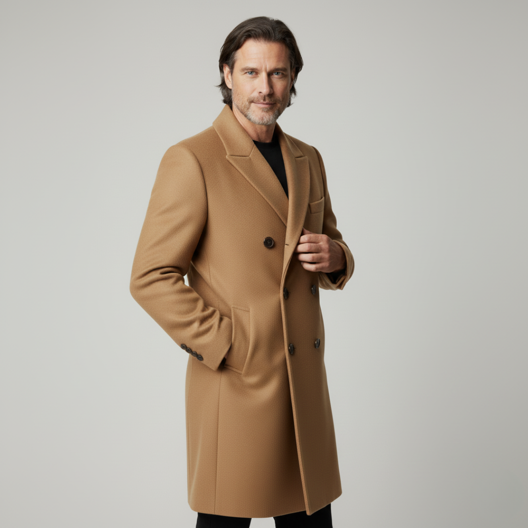 Womens Wool Winter Coat Classic Fit