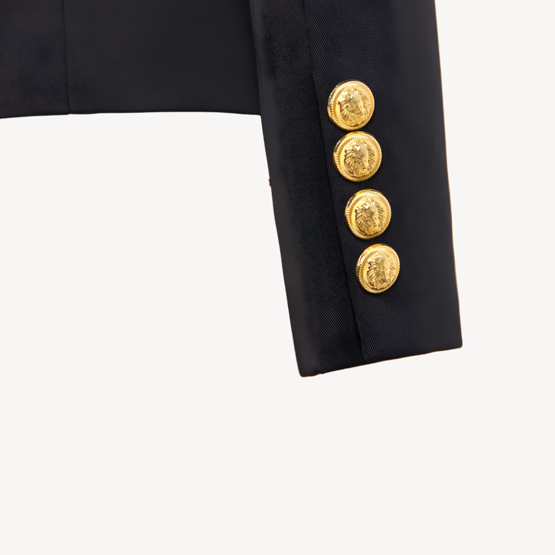 Womens Wool Blazer Tailored Fit
