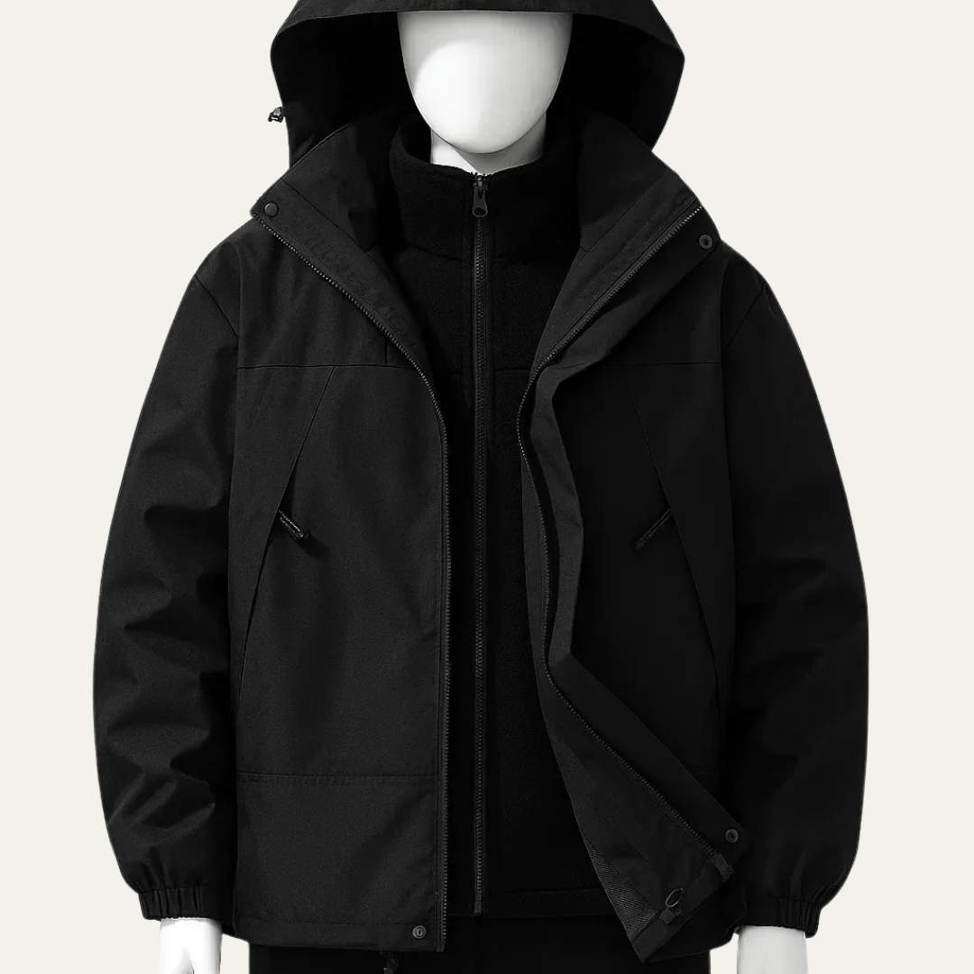 Mens Technical Jacket Insulated Waterproof Shell