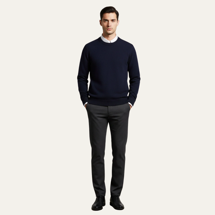 Mens V-Neck Cardigan Fine Knit Slim Fit