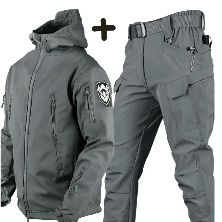 Mens Military Jacket and Pants Set Rugged Durable Fit