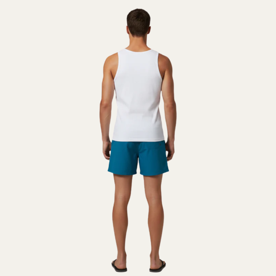 Mens Swim Shorts Mid-Thigh Simple Fit