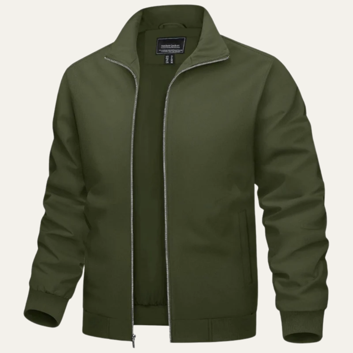 Mens Windbreaker Jacket Lightweight Full Zip