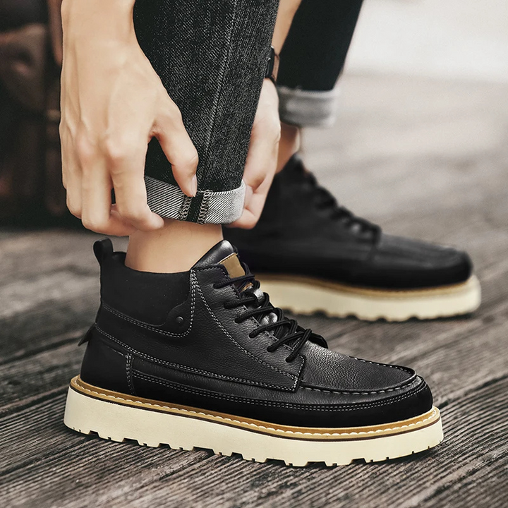 Mens Vegan Ankle Boots Classic Fit