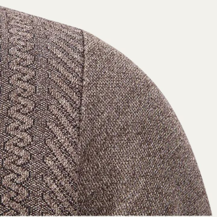 Mens Knit Cardigan Button-Up Casual with Pockets