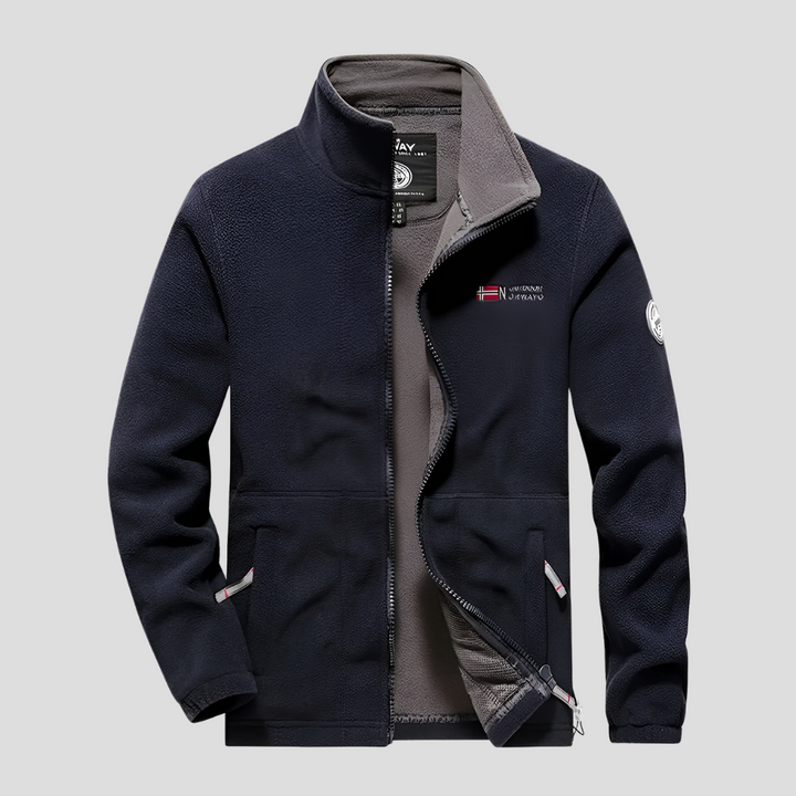 Mens Fleece Jacket Casual Outdoor Fit