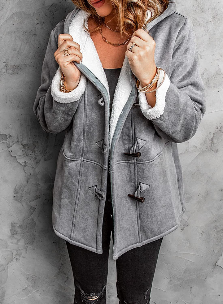 Womens Winter Coat Fleece Lined Warm Fit - BritishMode