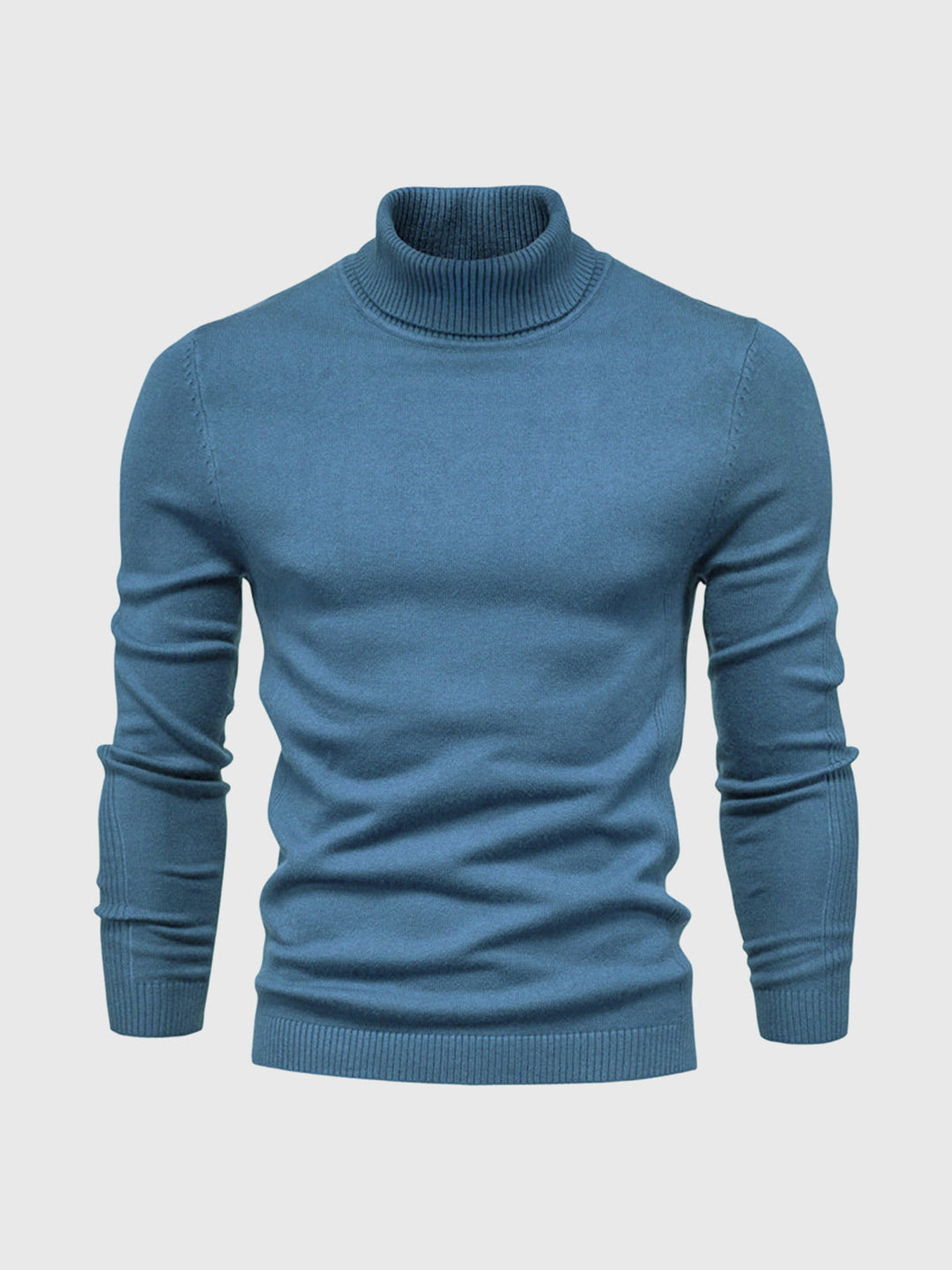 Mens Turtleneck Sweater Washable High Quality