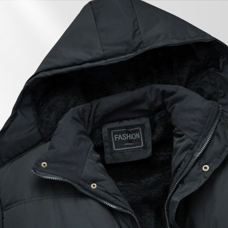 Mens Padded Winter Coat Modern Cut