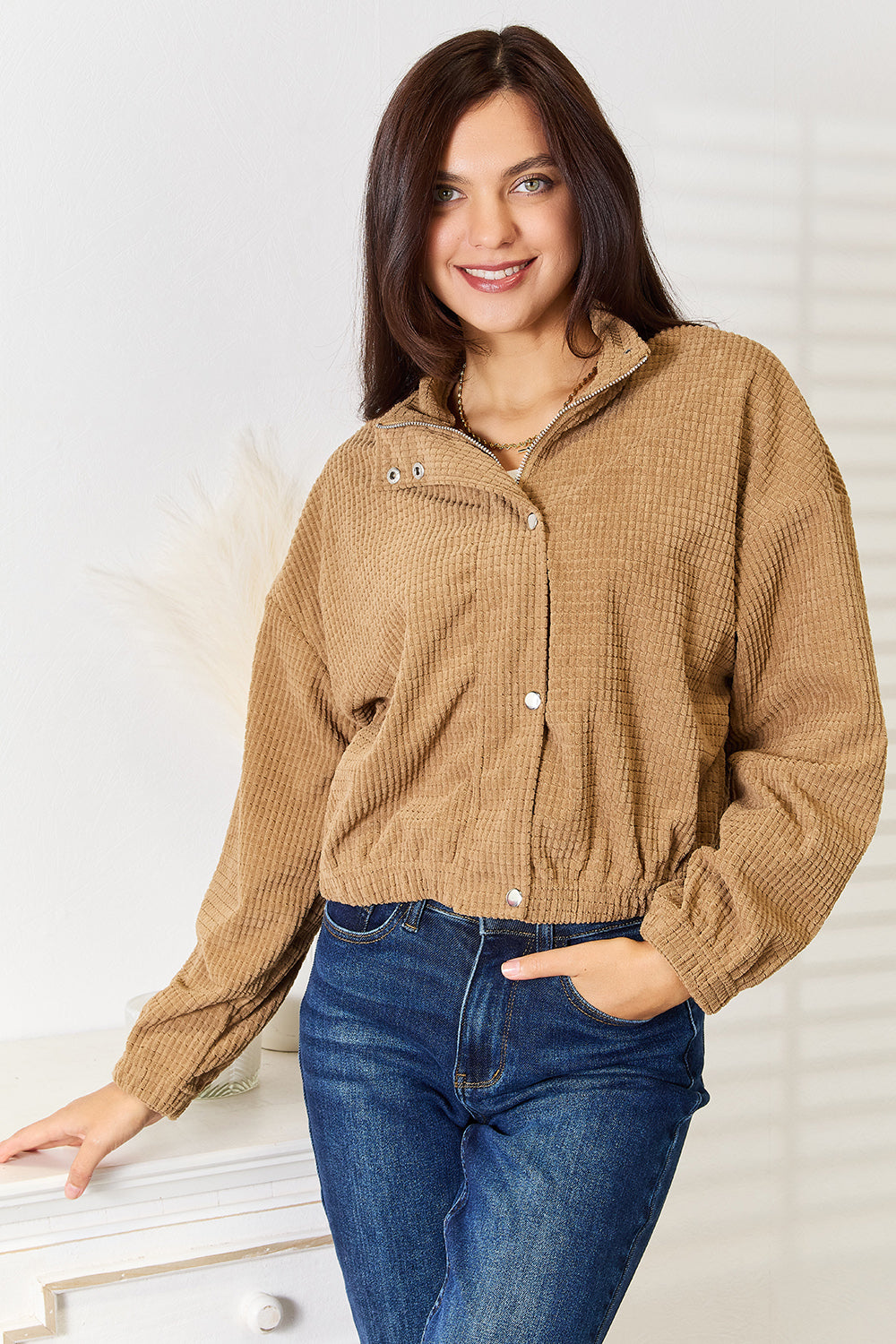 Unisex Long Jacket Relaxed Fit Oversized - BritishMode