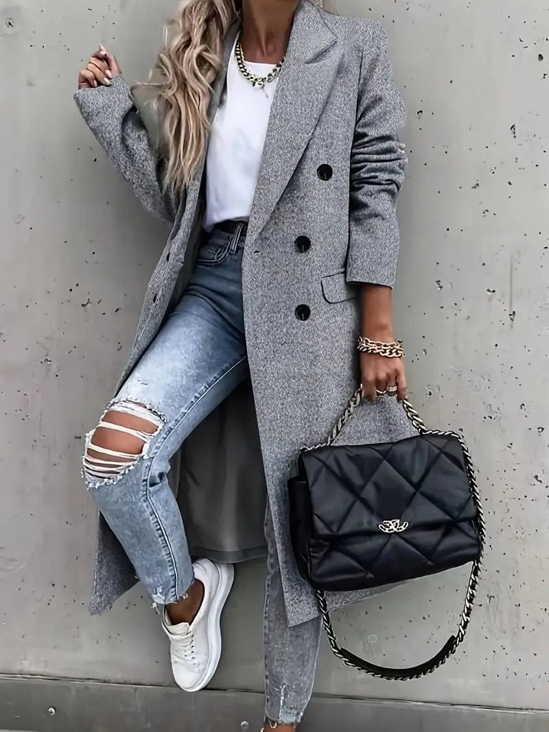 Womens Trench Coat Warm Classic Fit