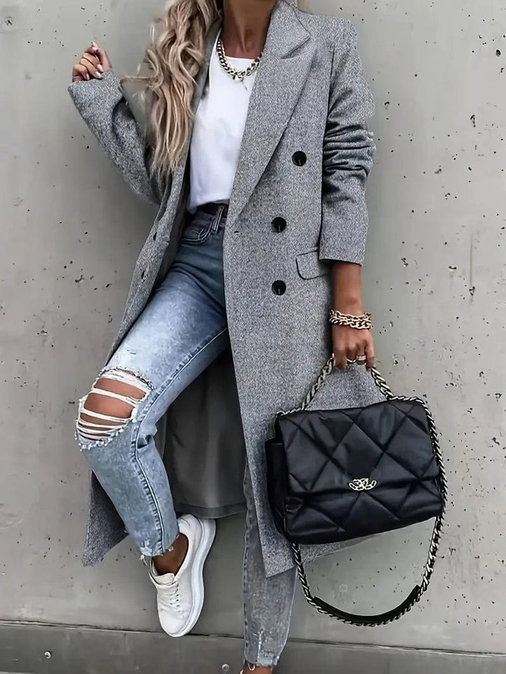 Womens Trench Coat Warm Classic Fit