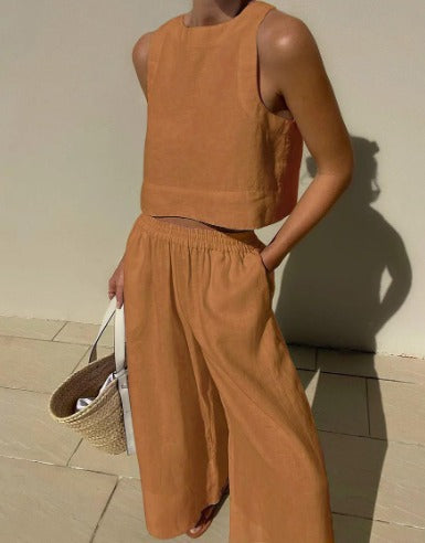 Womens Two-Piece Outfit Lightweight Relaxed Fit