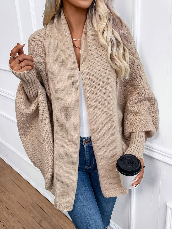 Womens Cashmere Cardigan Long Sleeve Elegant Fit