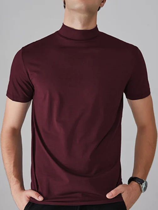 Mens Crew Neck T-Shirt Regular Fit Cotton