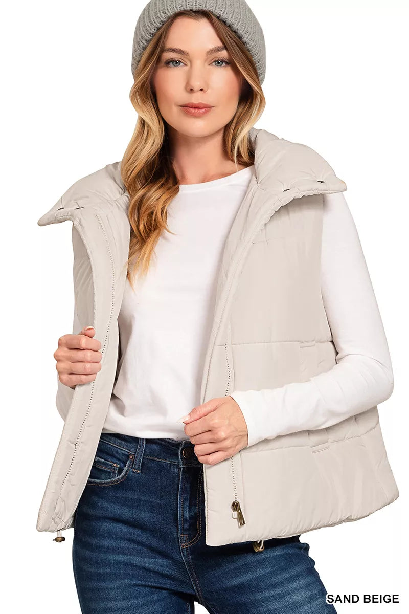 Unisex Fleece Vest with Zipper Warm Fit - BritishMode