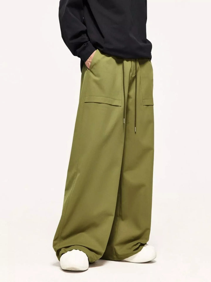 Mens Cargo Trousers Relaxed Fit Cotton - BritishMode
