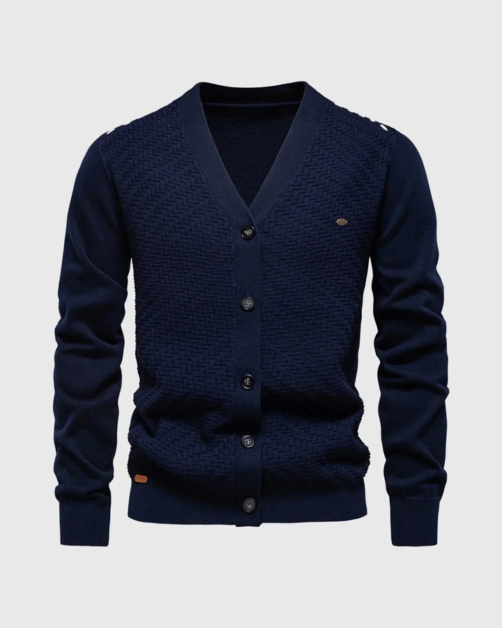 Womens Knit Cardigan with Buttons Classic Fit