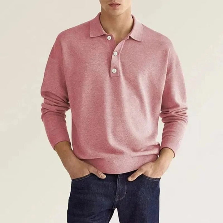 Mens Casual Shirt Long Sleeve Comfortable Classic Fit - BritishMode